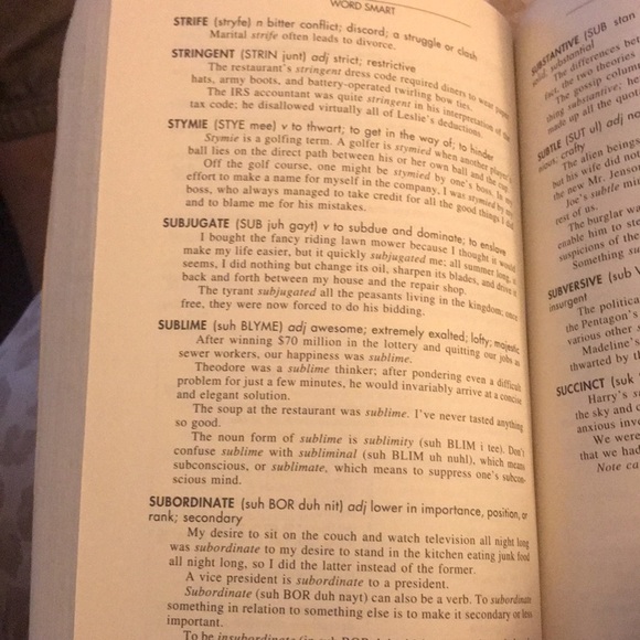 Princeton Review Word Smart - Picture 3 of 3